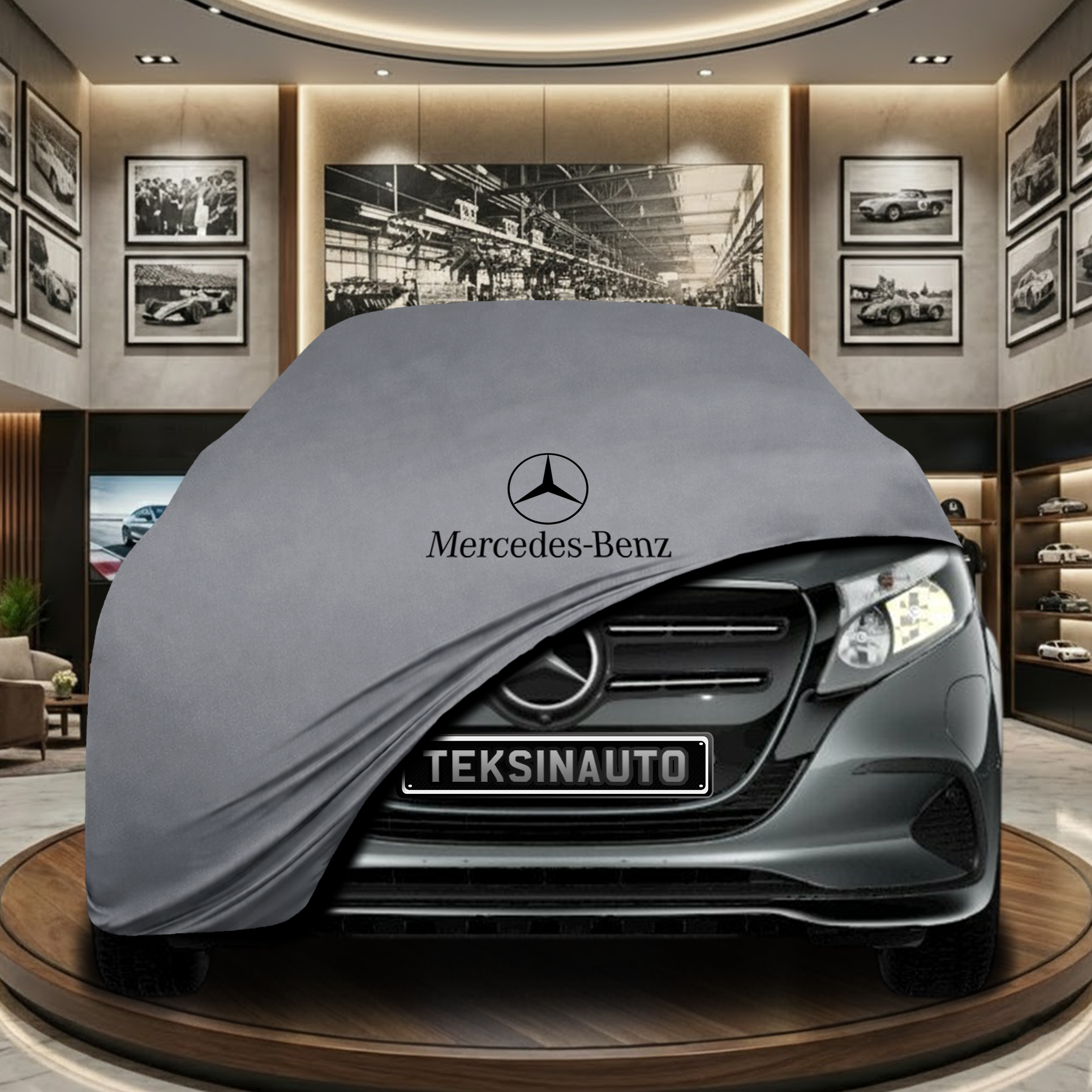 MERCEDES EQV W447 2020- Indoor Car Cover Custom Fit, Black, Gray, Blue, Red Color