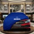 Mercedes Benz E A238 Indoor Car Cover Custom Fit, Black, Gray, Blue, Red Color