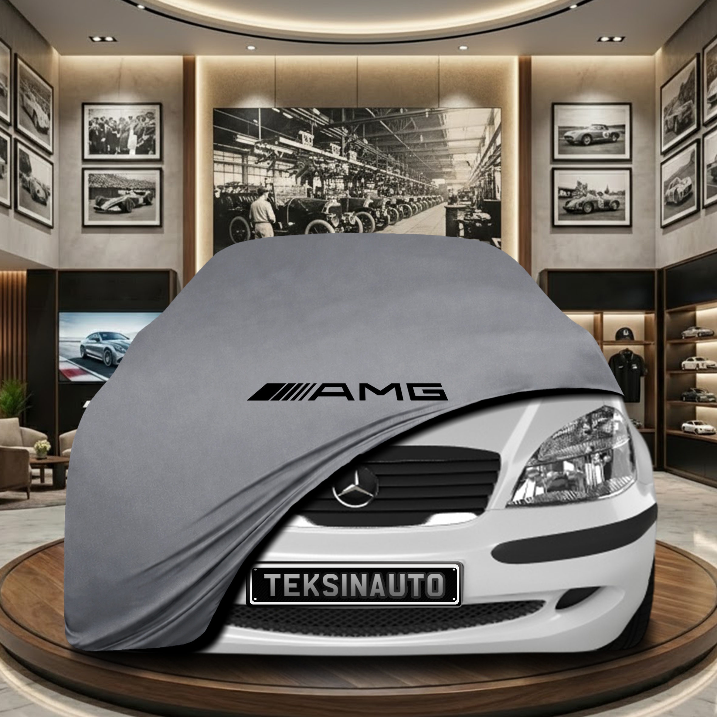 MERCEDES A W168 1997-2004 Indoor Car Cover Custom Fit, Black, Gray, Blue, Red Color