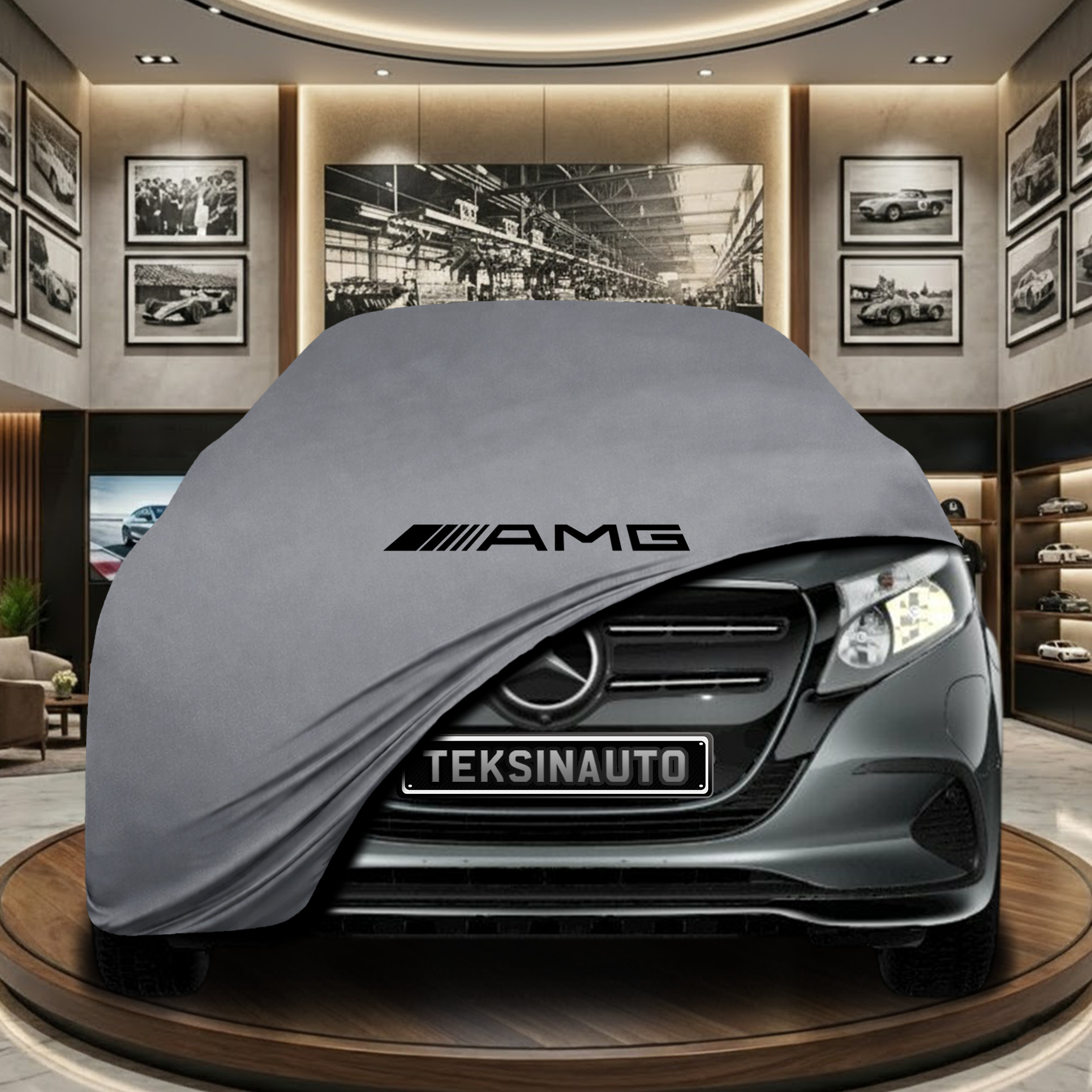 MERCEDES EQV W447 2020- Indoor Car Cover Custom Fit, Black, Gray, Blue, Red Color
