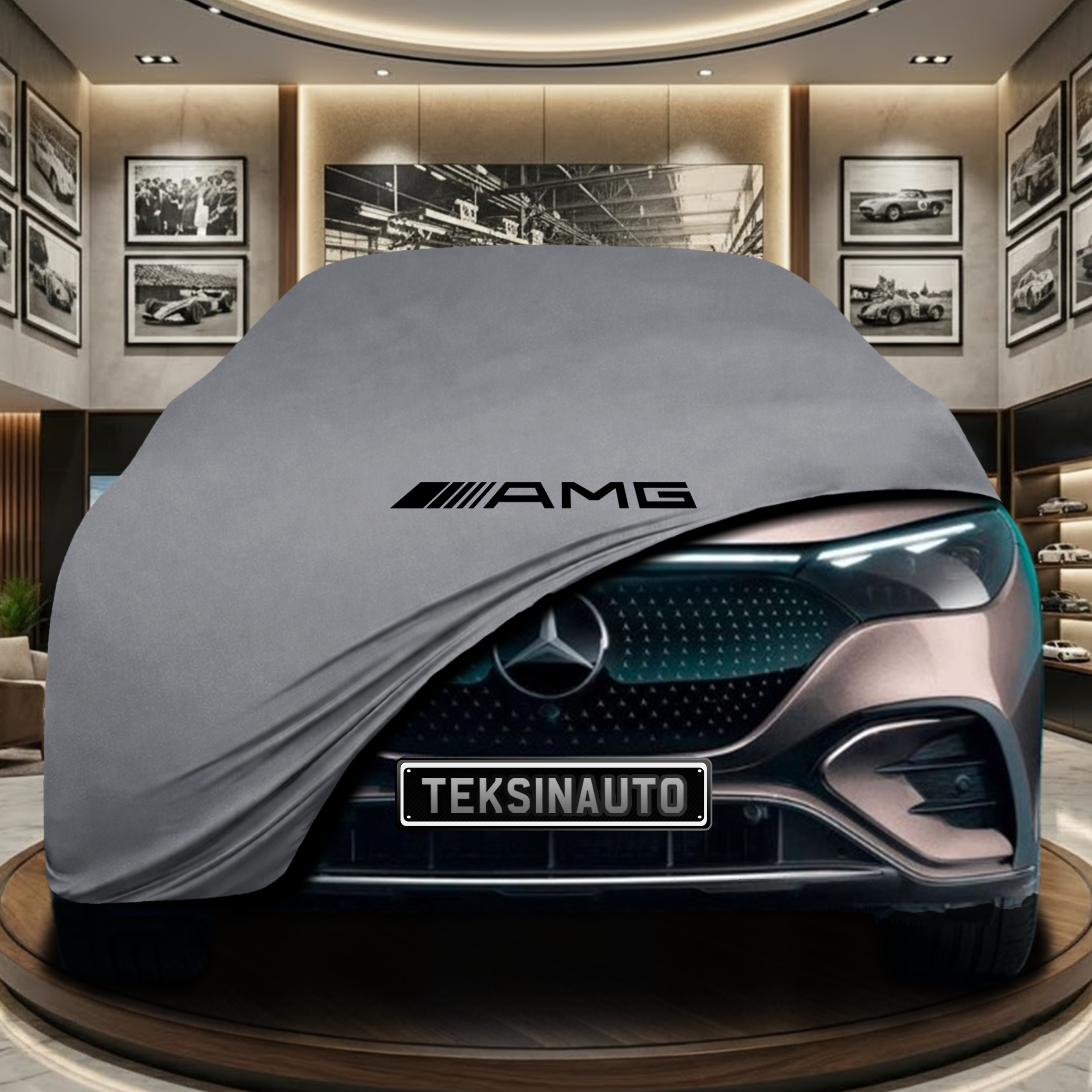 MERCEDES EQE X294 2023- Indoor Car Cover Custom Fit, Black, Gray, Blue, Red Color