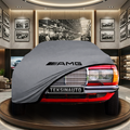 Mercedes Benz W114 Indoor Car Cover Custom Fit, Black, Gray, Blue, Red Color