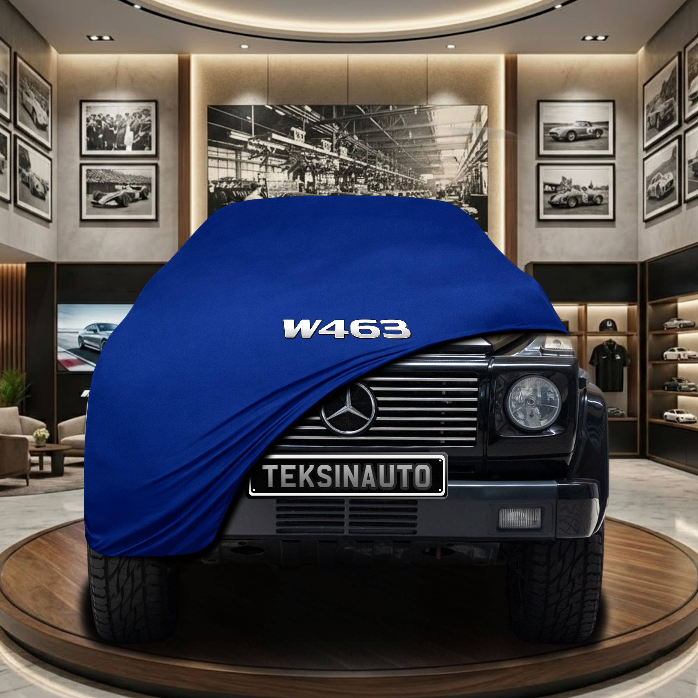 MERCEDES G W463 SWB Indoor Car Cover Custom Fit, Black, Gray, Blue, Red Color