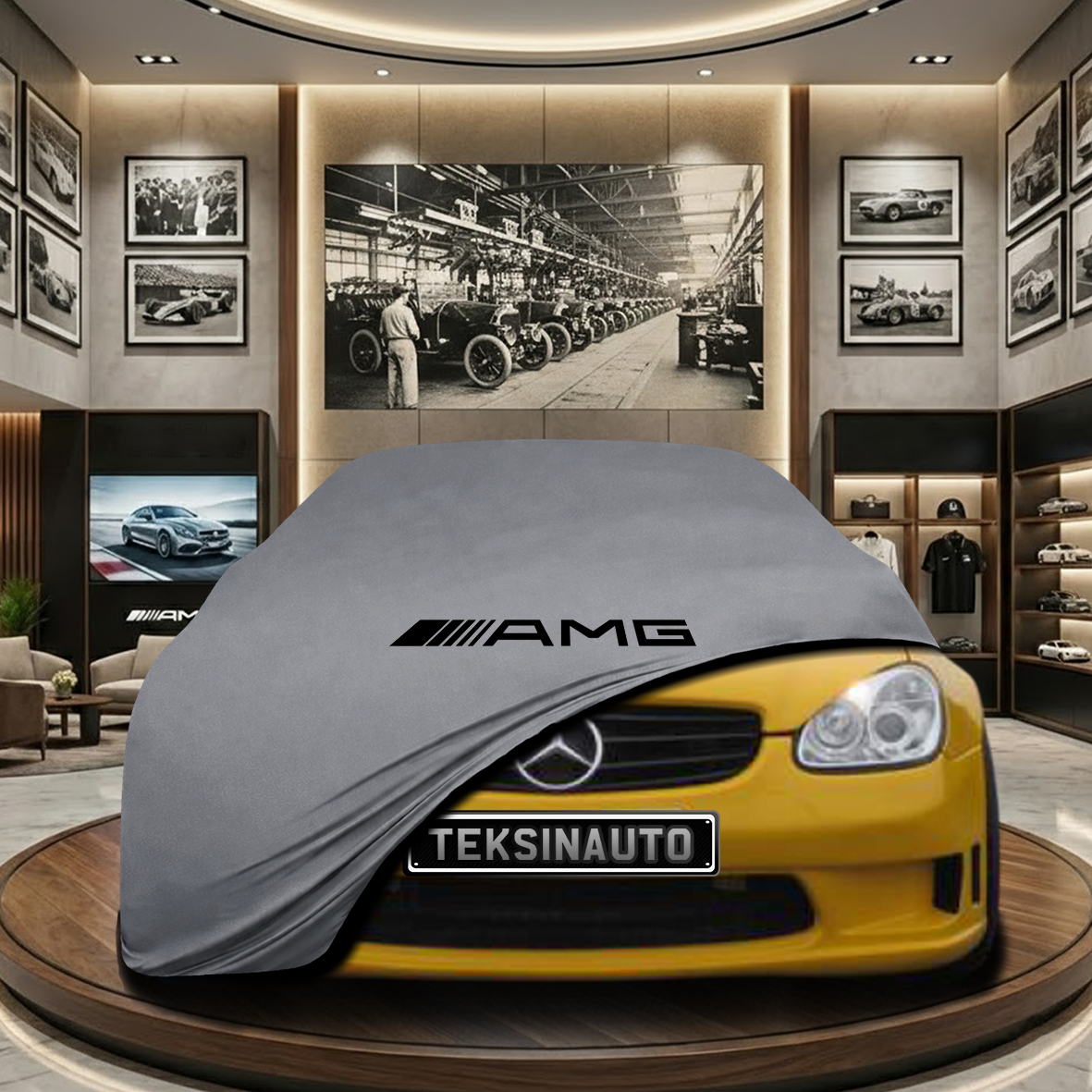 MERCEDES SLK R170 1996-2004 Indoor Car Cover Custom Fit, Black, Gray, Blue, Red Color
