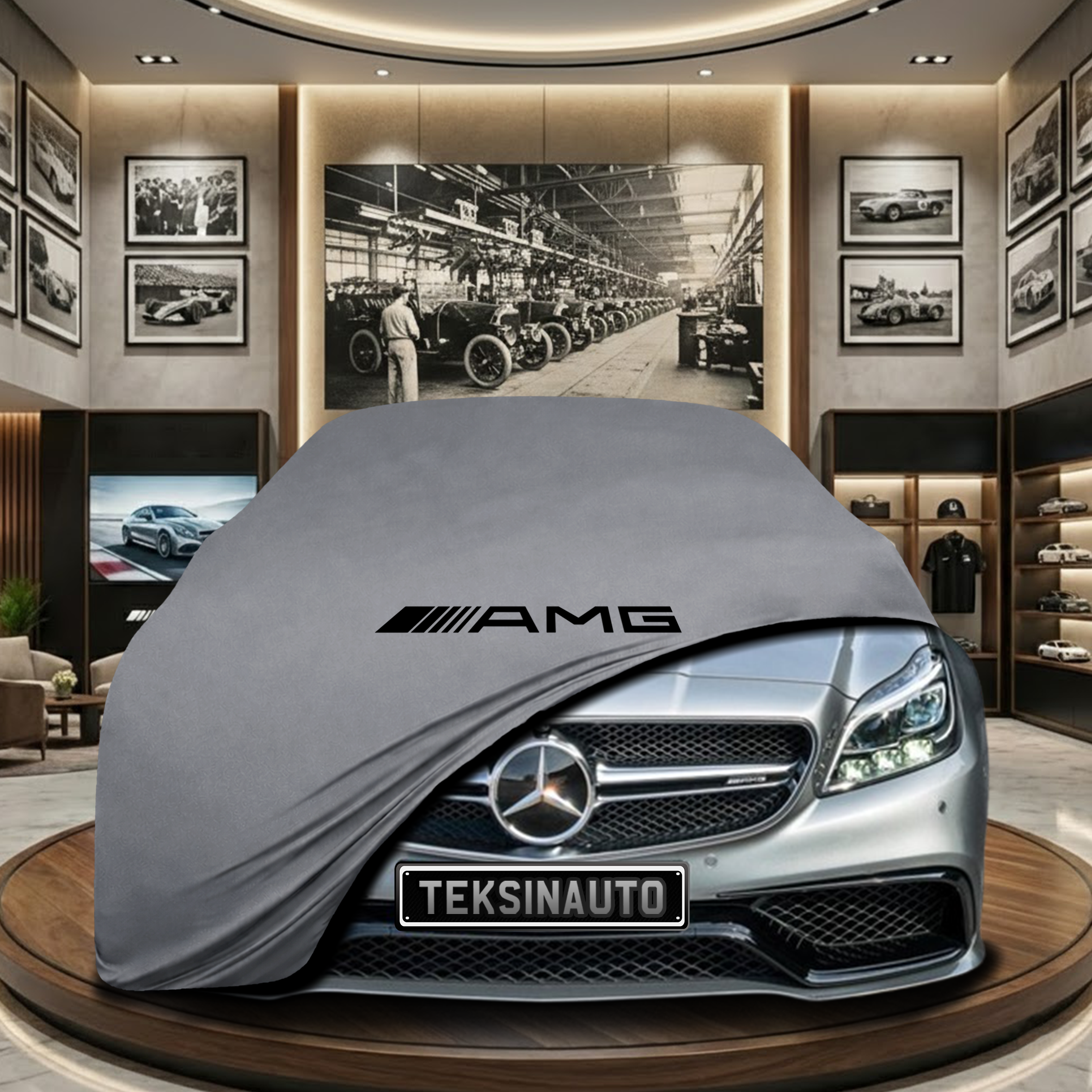 Mercedes Benz Cls C218 Indoor Car Cover Custom Fit, Black, Gray, Blue, Red Color