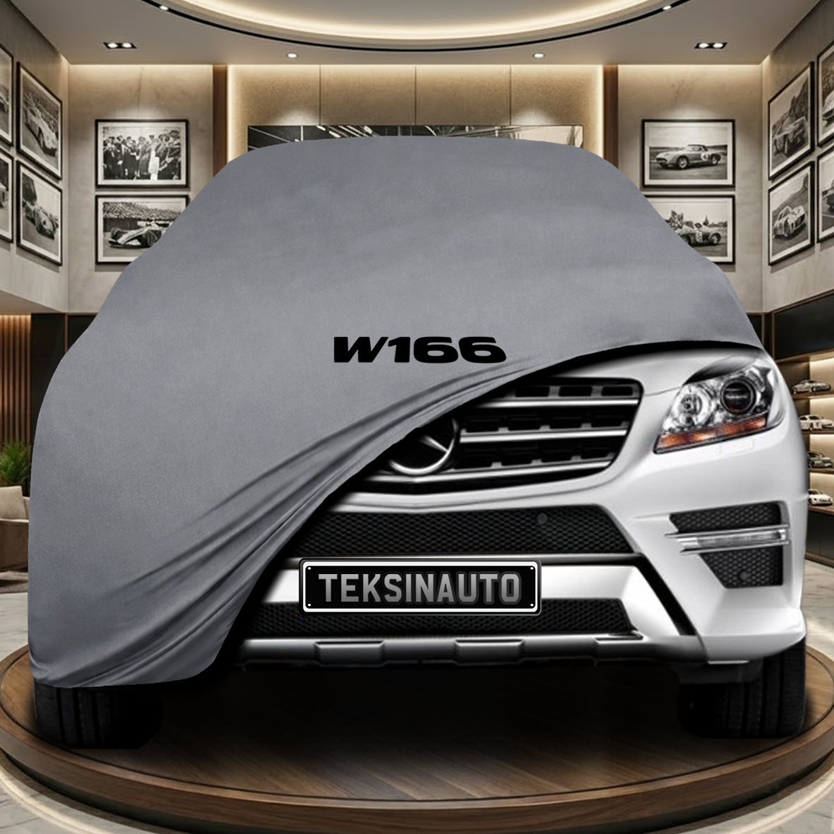MERCEDES GLE W166 2015-2018 Indoor Car Cover Custom Fit, Black, Gray, Blue, Red Color