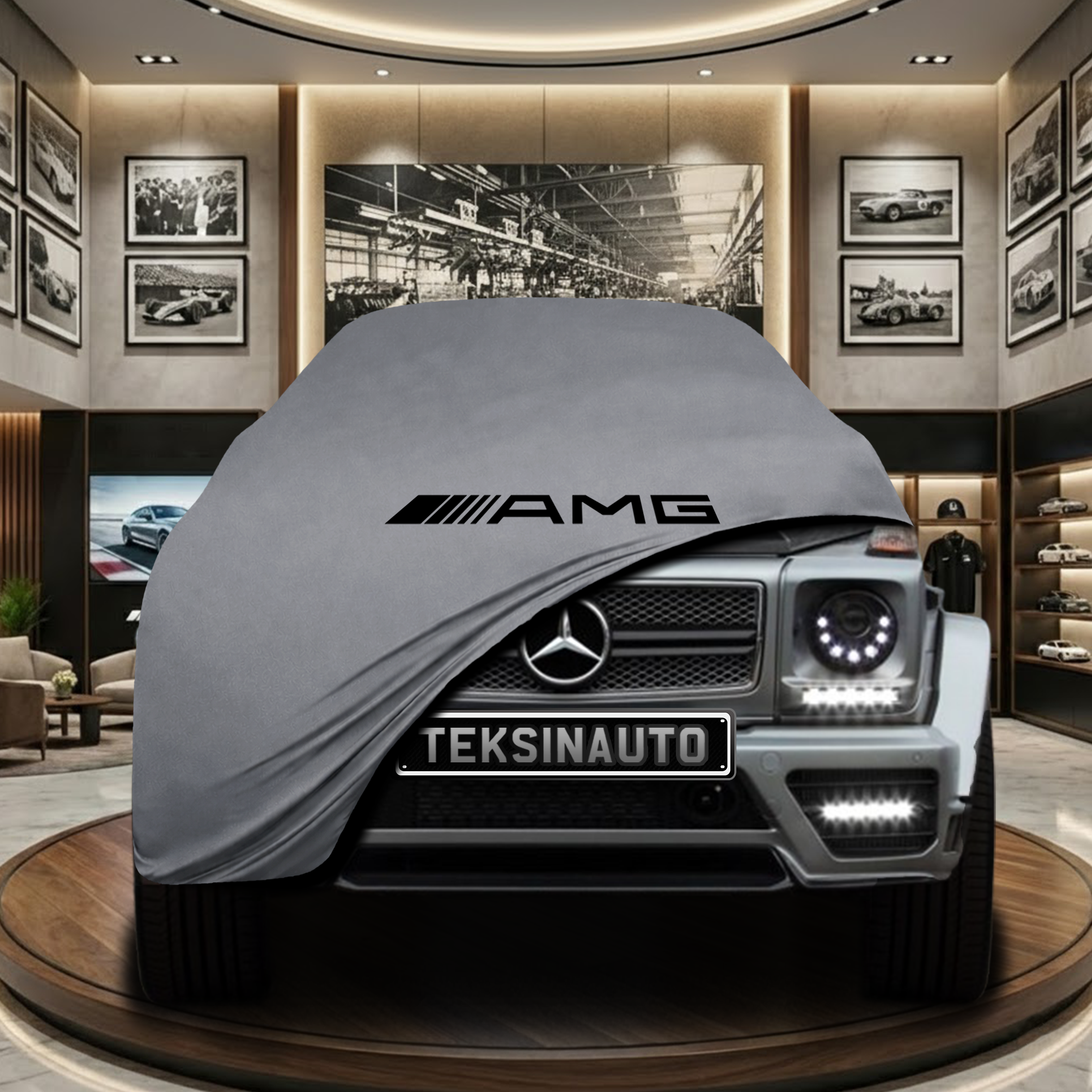 Mercedes Benz G W463 Indoor Car Cover Custom Fit, Black, Gray, Blue, Red Color