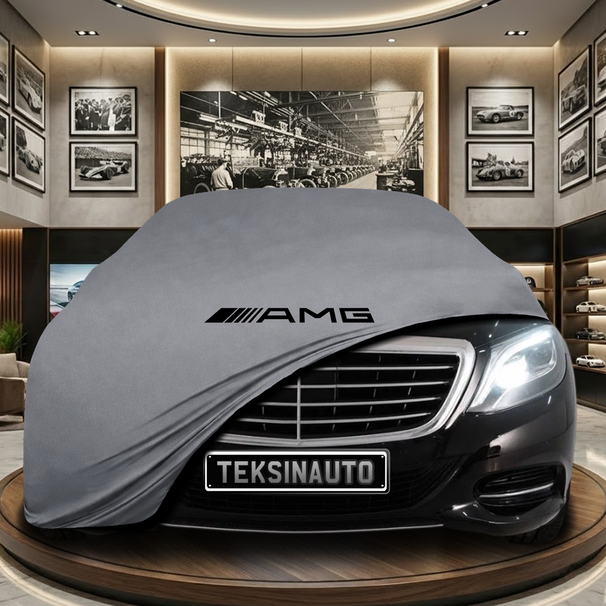 MERCEDES S C217 COUPE-CABRİO 2013-2020 Indoor Car Cover Custom Fit, Black, Gray, Blue, Red Color
