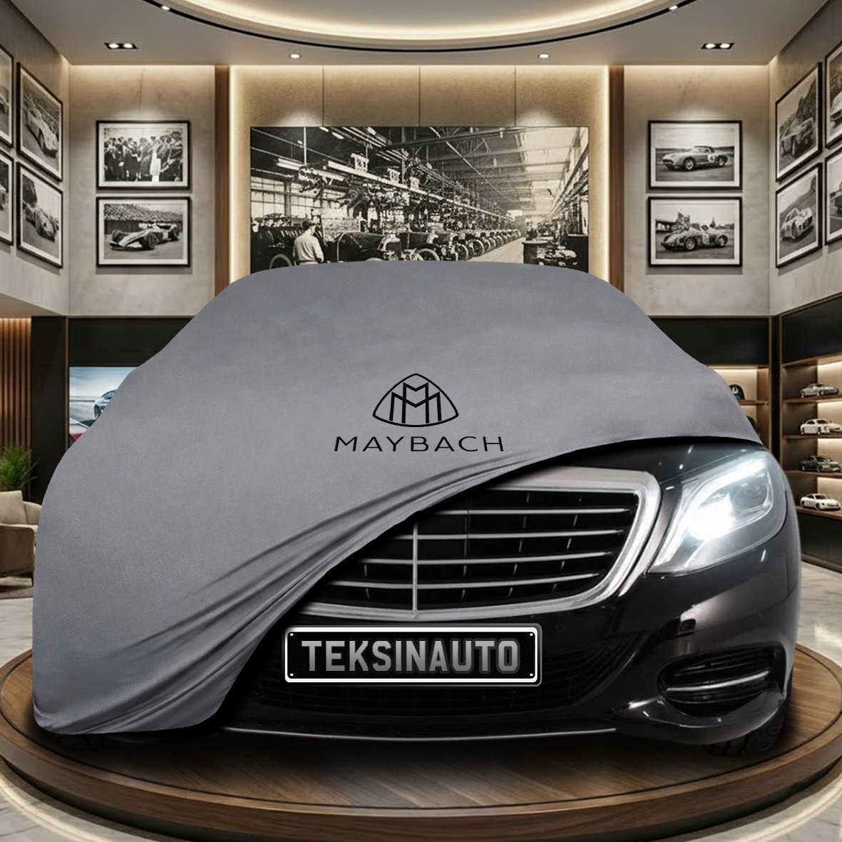 MERCEDES S C217 COUPE-CABRİO 2013-2020 Indoor Car Cover Custom Fit, Black, Gray, Blue, Red Color