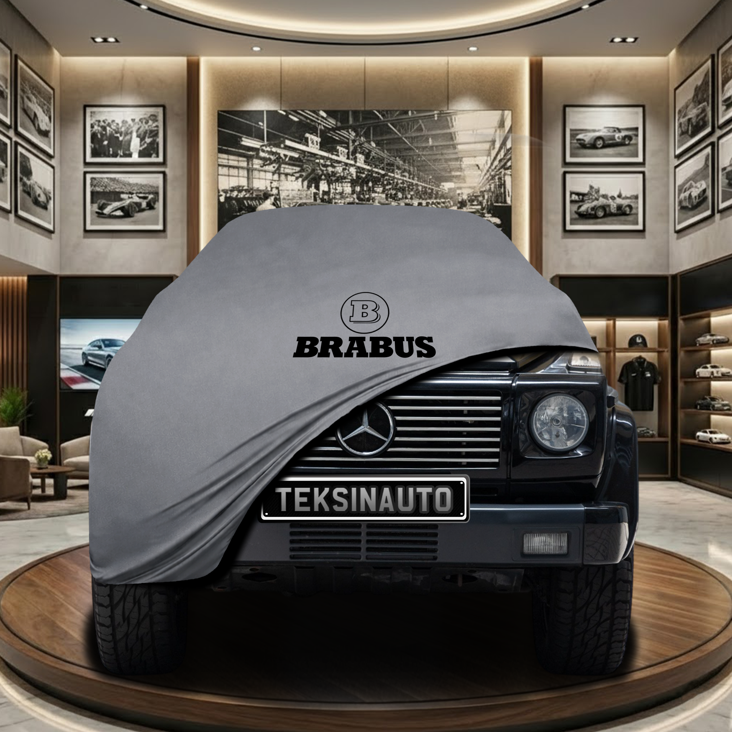 MERCEDES G W463 SWB Indoor Car Cover Custom Fit, Black, Gray, Blue, Red Color