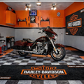 Harley Davidson Premium Custom Rug (28x87) INCHS (75x220)Cm – Motorcycle Garage & Room Decor