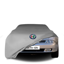 Alfa Romeo 166 (1998-2007) Indoor Car Cover Custom Fit, Black, Gray, Blue, Red Color