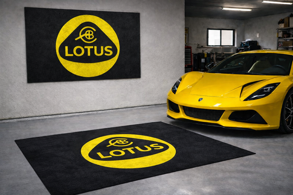 LOTUS Premium Luxury Rug (60x87) INCH (150x220) cm Home, Garage & Display Carpet Auto Area Carpet, Car Garage Decor,Car Floor Mat