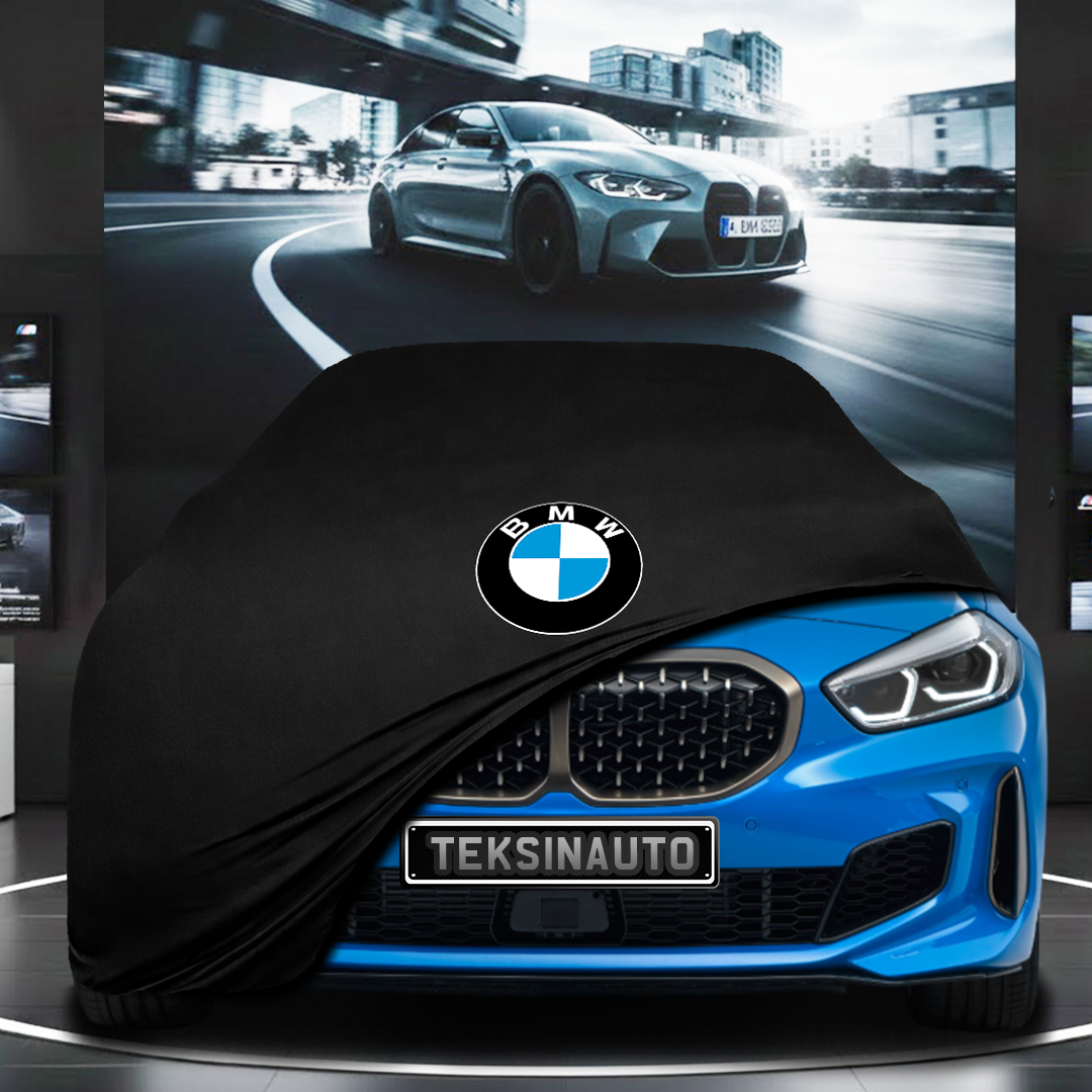 BMW 1 F40 (2019-2024) Custom Fit Indoor Car Cover Soft Stretch Black Gray Blue Red Dust Protection Garage Cover Laser Cut + Bag