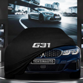 BMW 5 SERİSİ STATİON WAGON G31 (2020-) Custom Fit Indoor Car Cover Soft Stretch Black Gray Blue Red Dust Protection Garage Cover Laser Cut + Bag