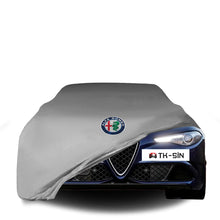 Alfa Romeo Giulia Sedan (2016-) Indoor Car Cover Custom Fit, Black, Gray, Blue, Red Color