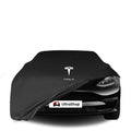 Tesla Model 3 (2020-) Indoor Car Cover Custom Fit, Black, Gray, Blue, Red Color