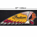 Indian Premium Custom Rug (28x87) INCHS (75x220)Cm – Motorcycle Garage & Room Decor