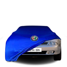 Alfa Romeo 166 (1998-2007) Indoor Car Cover Custom Fit, Black, Gray, Blue, Red Color
