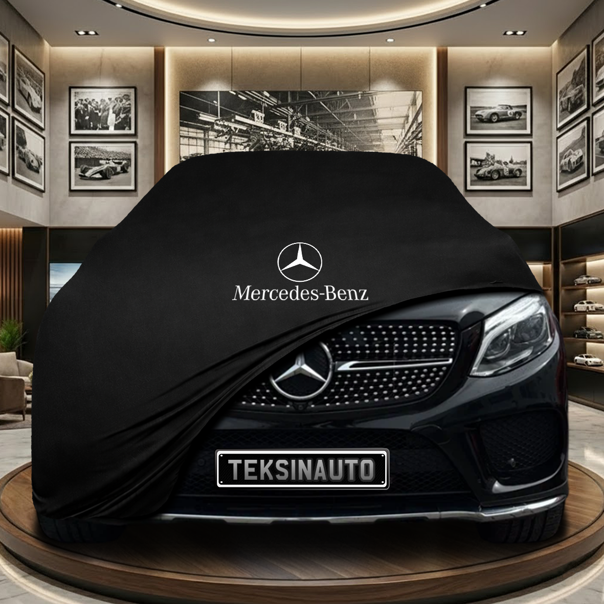 MERCEDES GLE COUPE C292 2015-2019 Indoor Car Cover Custom Fit, Black, Gray, Blue, Red Color