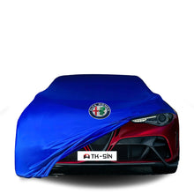 Alfa Romeo Giulia (2022-) Indoor Car Cover Custom Fit, Black, Gray, Blue, Red Color