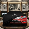 Mercedes Benz W204 Indoor Car Cover Custom Fit, Black, Gray, Blue, Red Color