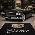 Cadillac Premium Luxury Rug (60x87) INCH (150x220) cm Home, Garage & Display Carpet Auto Area Carpet, Car Garage Decor,Car Floor Mat