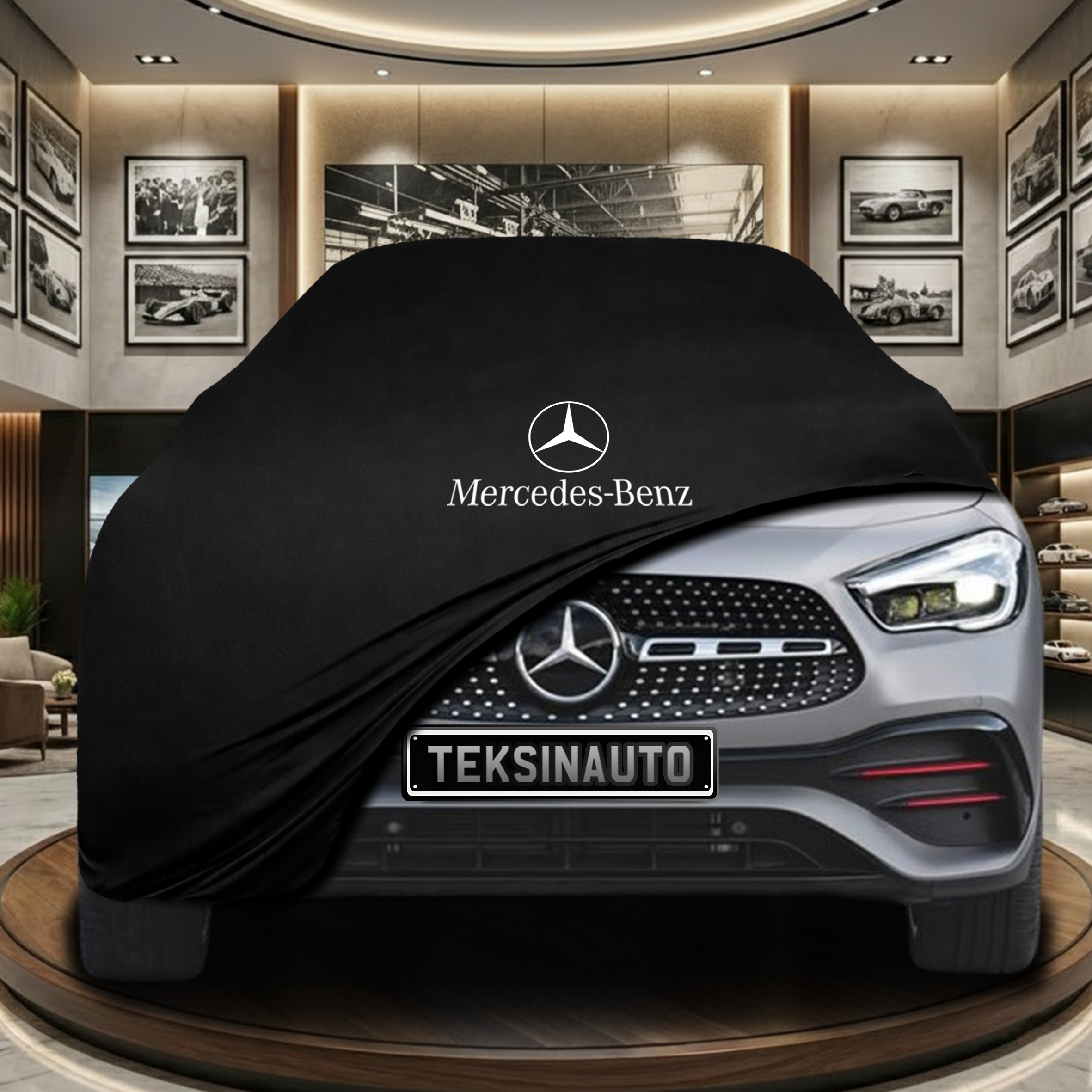 Mercedes Benz GLA H247 Indoor Car Cover Custom Fit, Black, Gray, Blue, Red Color