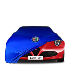 Alfa 8C Spider Roadster Indoor Car Cover Custom Fit, Black, Gray, Blue, Red Color