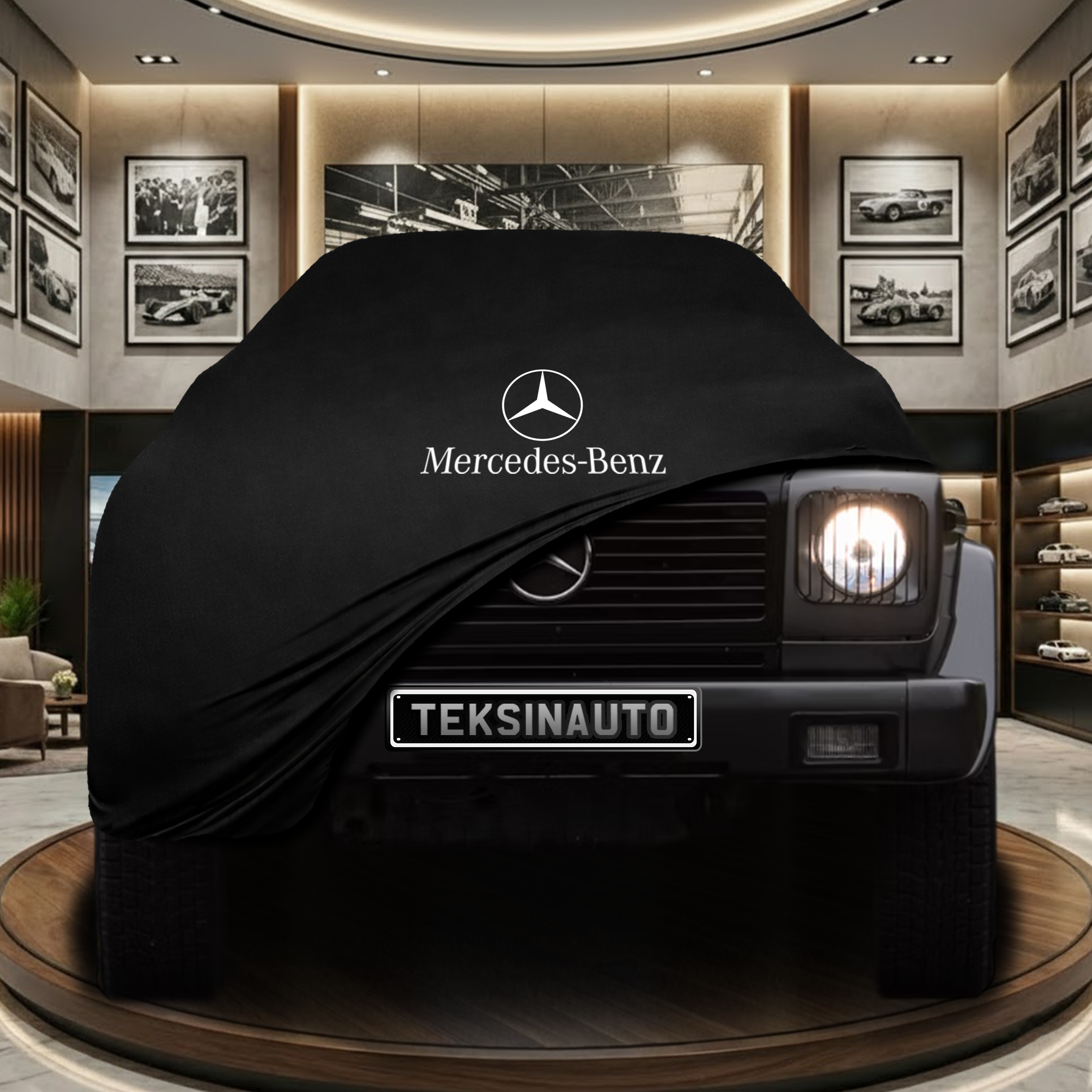 MERCEDES G W463 LWB Indoor Car Cover Custom Fit, Black, Gray, Blue, Red Color