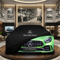 MERCEDES AMG GT 190 Car Cover Custom Fit, Black, Gray, Blue, Red Color