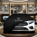 MERCEDES A W177 HB 2018-2022 Car Cover Custom Fit, Black, Gray, Blue, Red Color