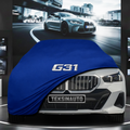 BMW 5 SERİSİ STATİON WAGON G31 (2017-2020) Custom Fit Indoor Car Cover Soft Stretch Black Gray Blue Red Dust Protection Garage Cover Laser Cut + Bag