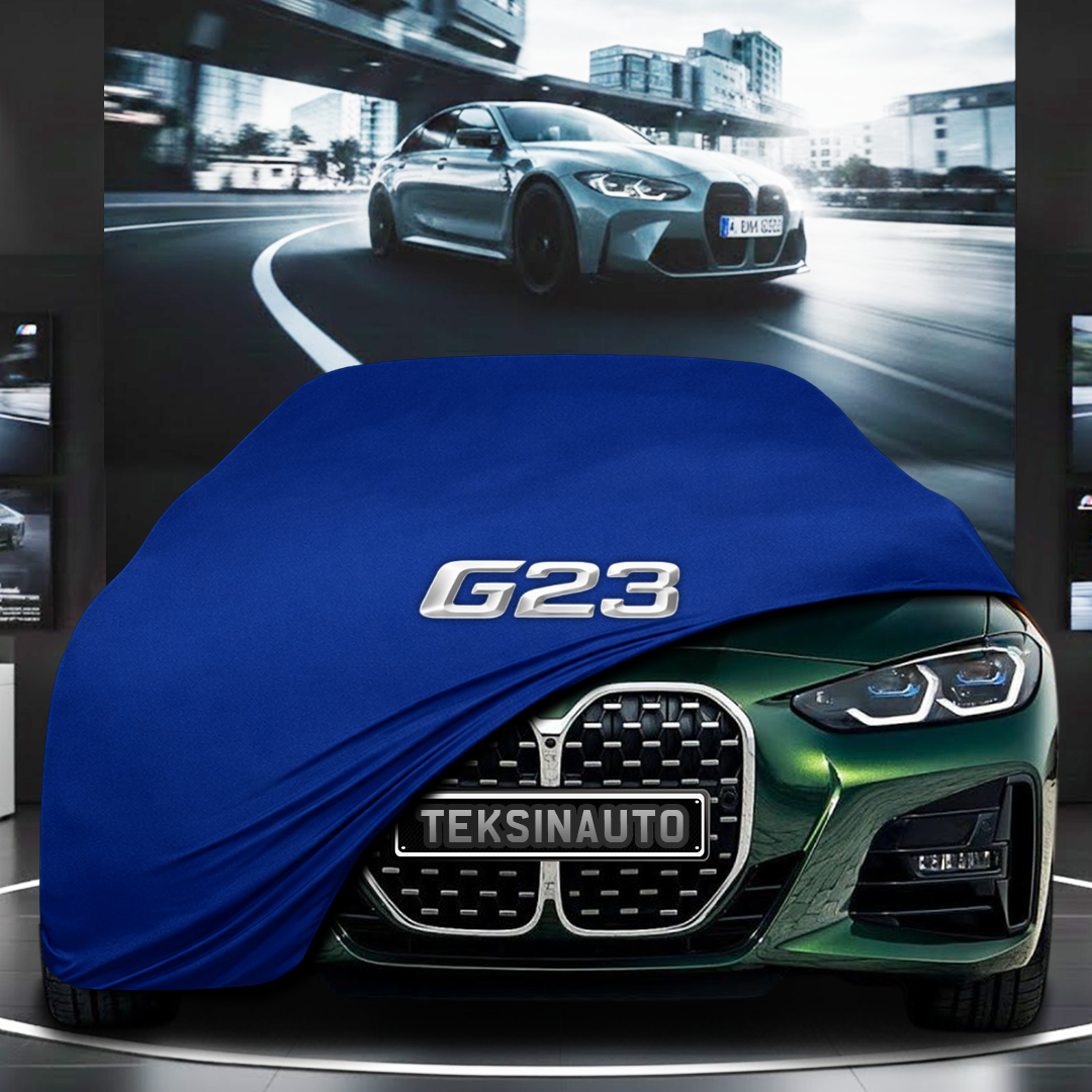 BMW 4 SERİES COUPE G22 (2020-) Custom Fit Indoor Car Cover Soft Stretch Black Gray Blue Red Dust Protection Garage Cover Laser Cut + Bag (Kopya)