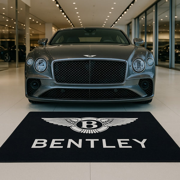 Bentley Premium Luxury Rug (60x87) INCH (150x220) cm Home, Garage & Display Carpet Auto Area Carpet, Car Garage Decor,Car Floor Mat