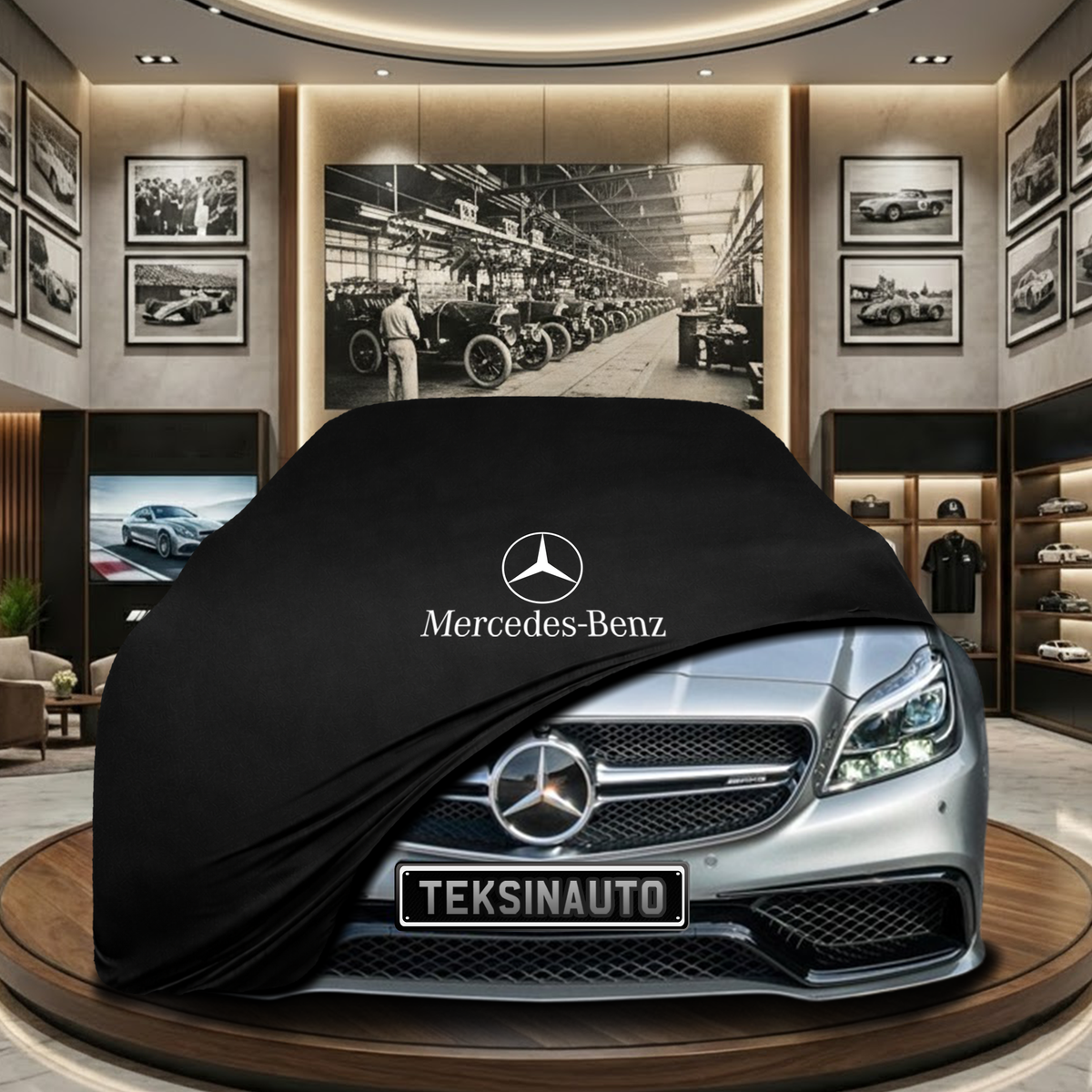 Mercedes Benz Cls C218 Indoor Car Cover Custom Fit, Black, Gray, Blue, Red Color