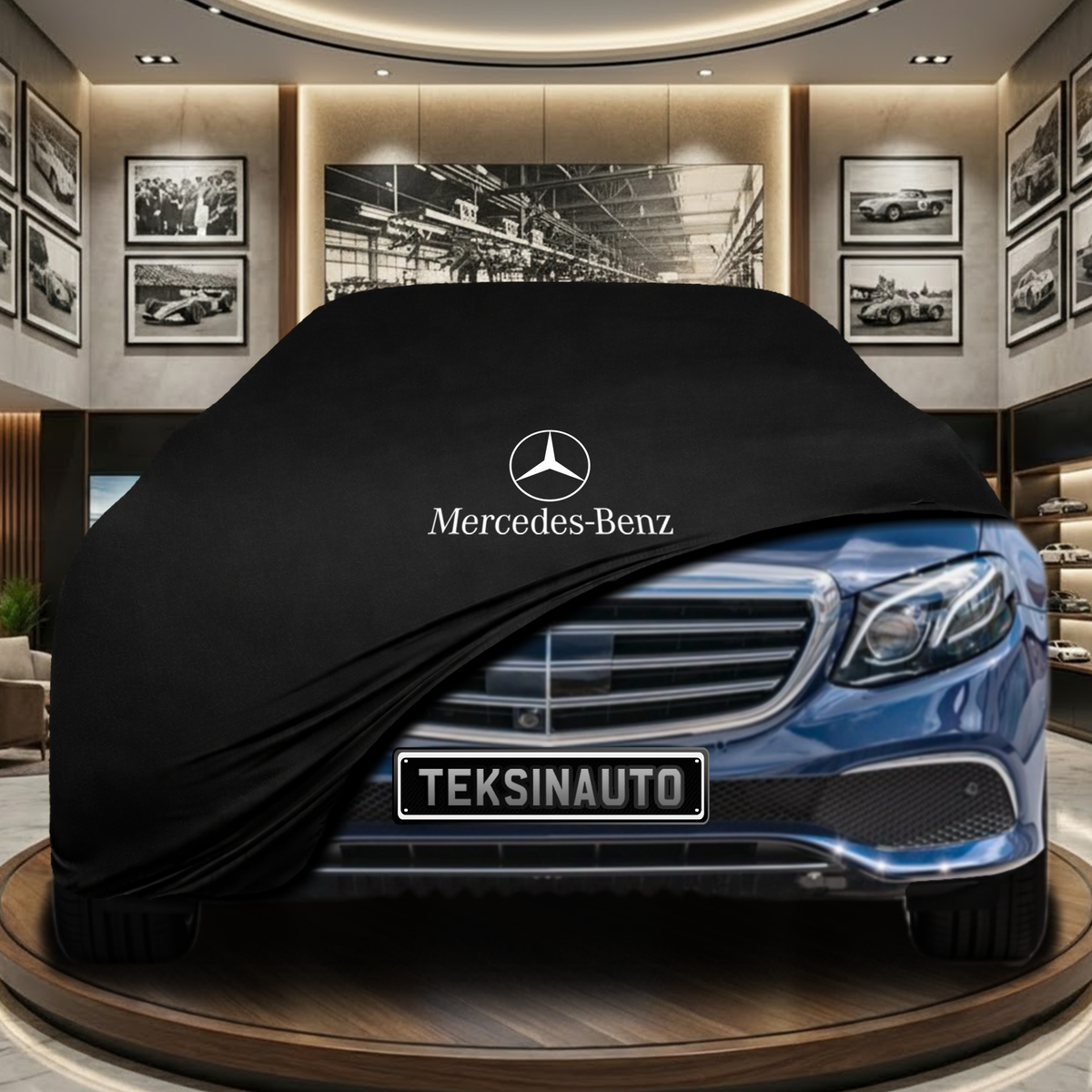 Mercedes Benz E S213 Station Wagon Indoor Car Cover Custom Fit, Black, Gray, Blue, Red Color