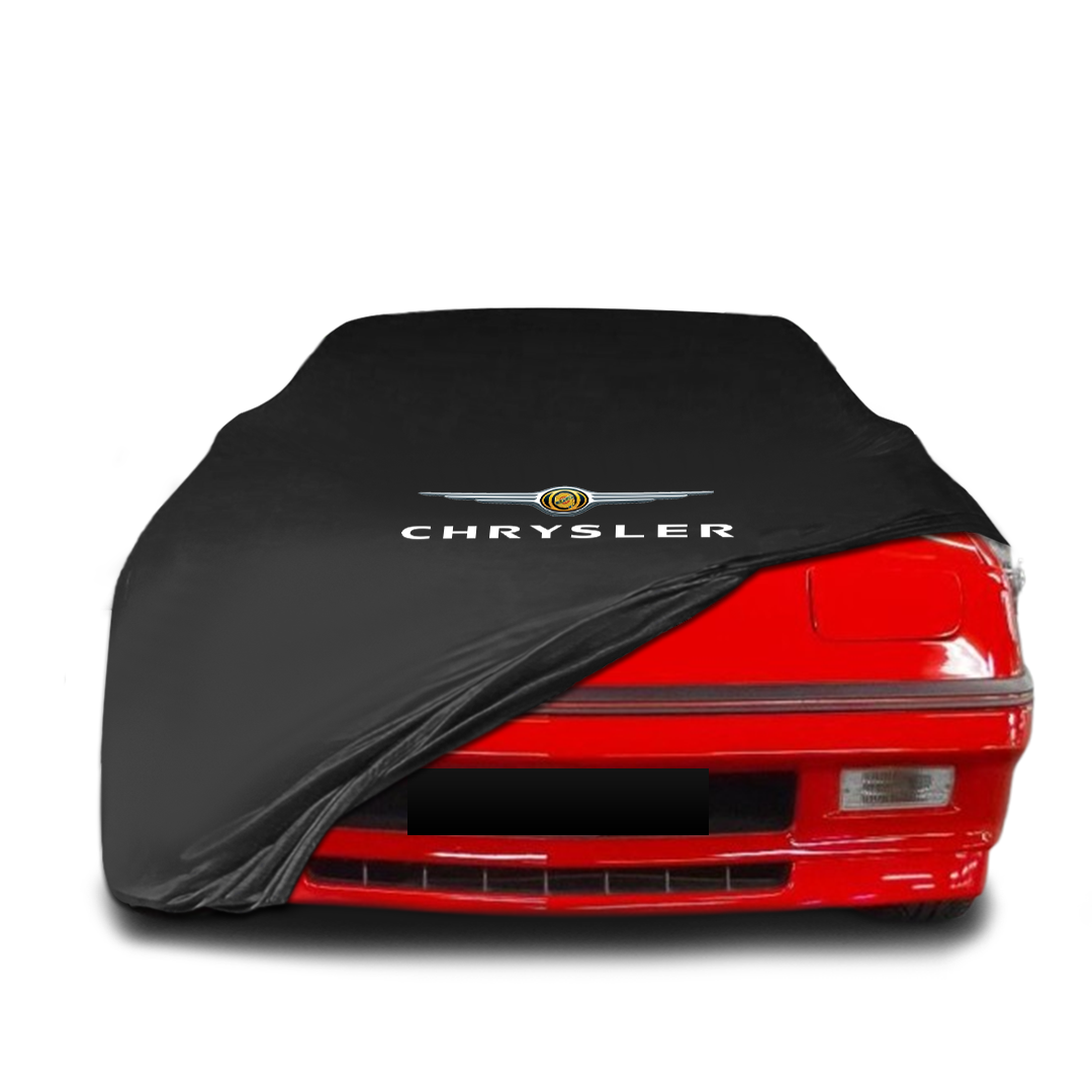 Chrysler Daytona Shelby (1987-1993) Custom Fit Indoor Car Cover Soft Stretch Black Gray Blue Red Dust Protection Garage Cover Laser Cut + Bag