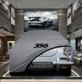 PORSCHE 356 1948-1955 Custom Fit Indoor Car Cover Soft Stretch Black Gray Blue Red Dust Protection Garage Cover Laser Cut + Bag