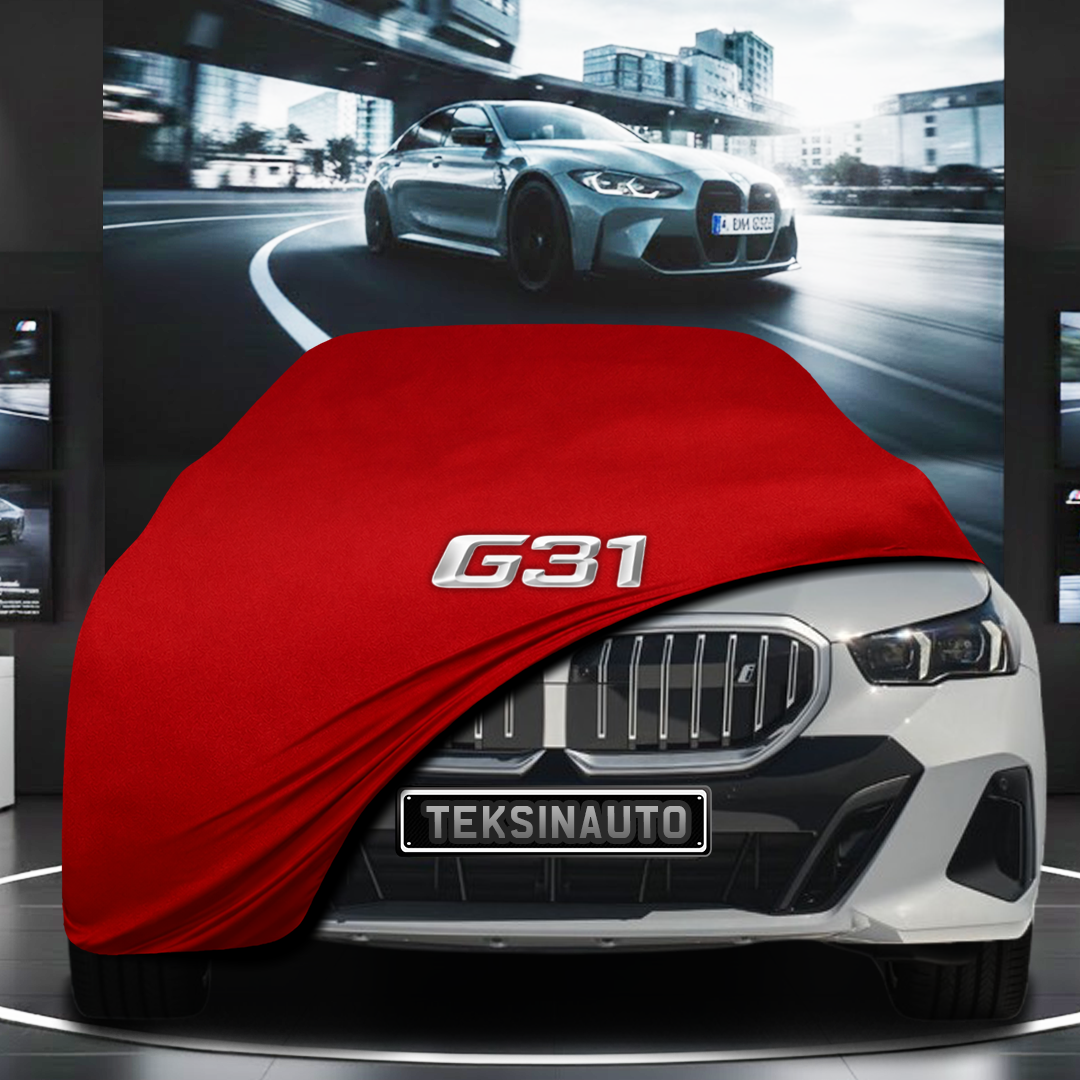 BMW 5 SERİSİ STATİON WAGON G31 (2017-2020) Custom Fit Indoor Car Cover Soft Stretch Black Gray Blue Red Dust Protection Garage Cover Laser Cut + Bag