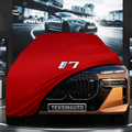 BMW İ7 (2023-) Custom Fit Indoor Car Cover Soft Stretch Black Gray Blue Red Dust Protection Garage Cover Laser Cut + Bag