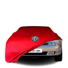 Alfa Romeo 166 (1998-2007) Indoor Car Cover Custom Fit, Black, Gray, Blue, Red Color