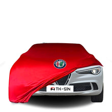 Alfa Romeo Stelvio (2022-) Indoor Car Cover Custom Fit, Black, Gray, Blue, Red Color