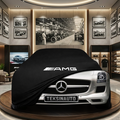 Mercedes Benz SLS AMG Indoor Car Cover Custom Fit, Black, Gray, Blue, Red Color