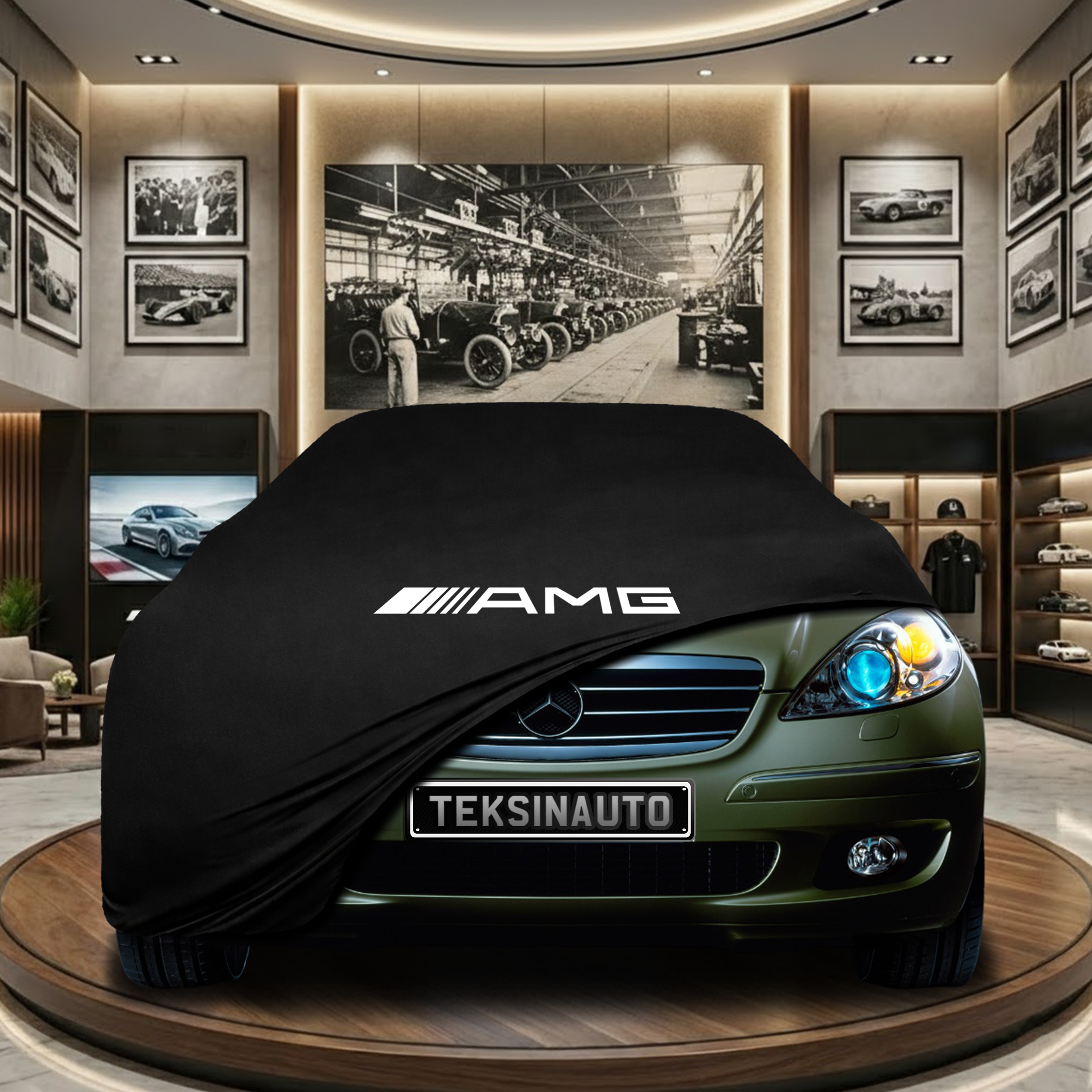 MERCEDES A W169 2004-2009 Car Cover Custom Fit, Black, Gray, Blue, Red Color