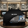MERCEDES S W111 1959-1971 Indoor Car Cover Custom Fit, Black, Gray, Blue, Red Color