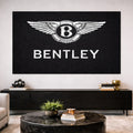 Bentley Premium Luxury Rug (60x87) INCH (150x220) cm Home, Garage & Display Carpet Auto Area Carpet, Car Garage Decor,Car Floor Mat