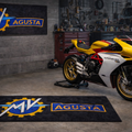 MV AGUSTA Premium Custom Rug (28x87) INCHS (75x220)Cm – Motorcycle Garage & Room Decor