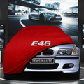BMW 3 E46 COMPACT (1998-2006) Custom Fit Indoor Car Cover Soft Stretch Black Gray Blue Red Dust Protection Garage Cover Laser Cut + Bag