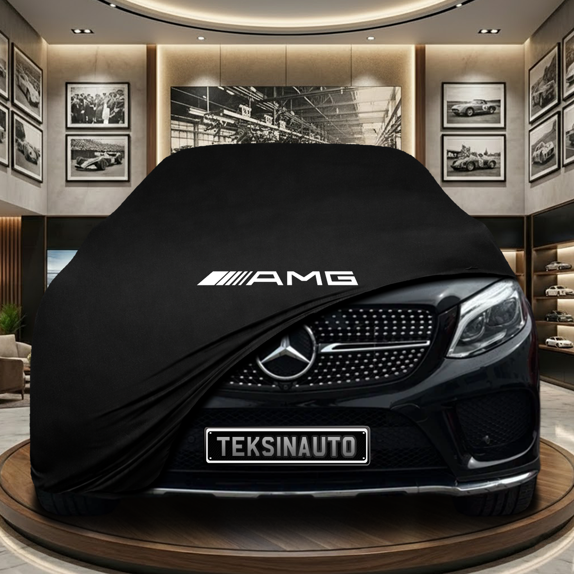 MERCEDES GLE COUPE C292 2015-2019 Indoor Car Cover Custom Fit, Black, Gray, Blue, Red Color